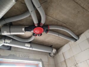 Distribučný box Heatpex Aria a antibakteriálné hadice