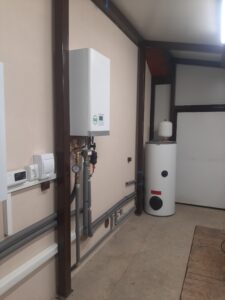 Dokončená inštalácia vnútorných komponentov