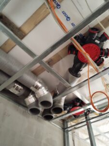 Pripravené na napojenie na rekup. jednotku Dantherm HCV400 P1