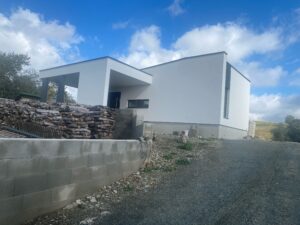 Inštalácia vo Vyšnom Klátove.