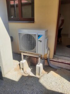 Osadenie vonkajšej jednotky Daikin Altherma 3 ERGA